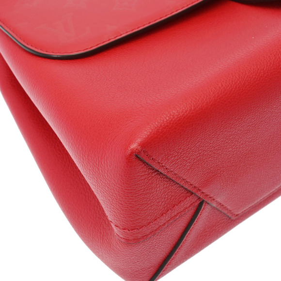 Louis Vuitton Very One Leather Handbag Red - Picture 6 of 12